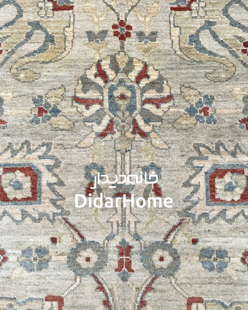 فرش دستباف سلطان آباد طرح افشان شش متری