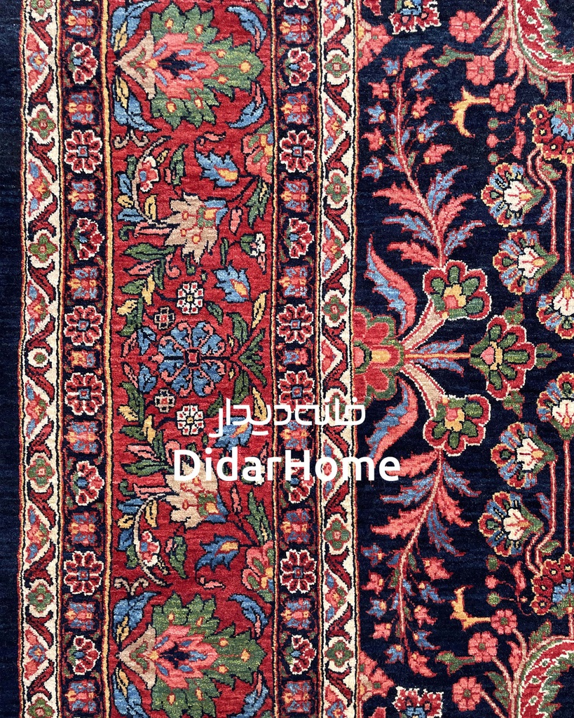 فرش دستباف لیلیان طرح افشان نه متری