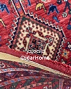 فرش دستباف قشقایی طرح ترنجی ذرع و نیم