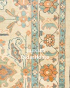 فرش دستباف سلطان آباد طرح افشان شش متری