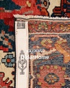 فرش دستباف آنتیک بختیاری طرح ترنجی شش متری