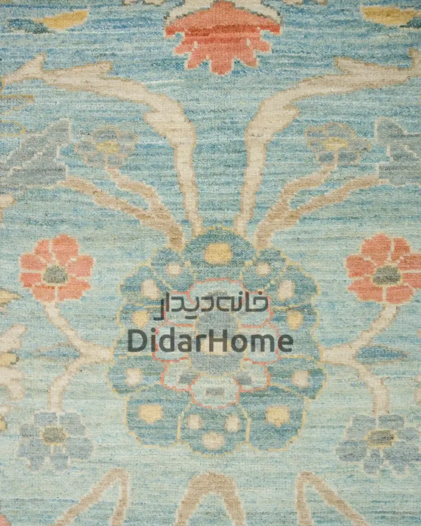 فرش دستباف سلطان آباد طرح افشان شش متری (زیگلر محل)