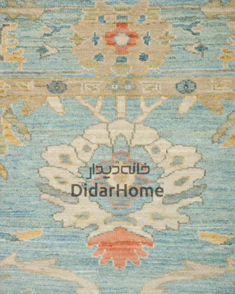 فرش دستباف سلطان آباد طرح افشان شش متری (زیگلر محل)