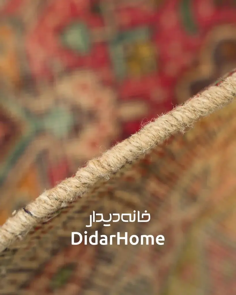 فرش دستباف مدرن تبریز طرح ترنجی ذرع و نیم