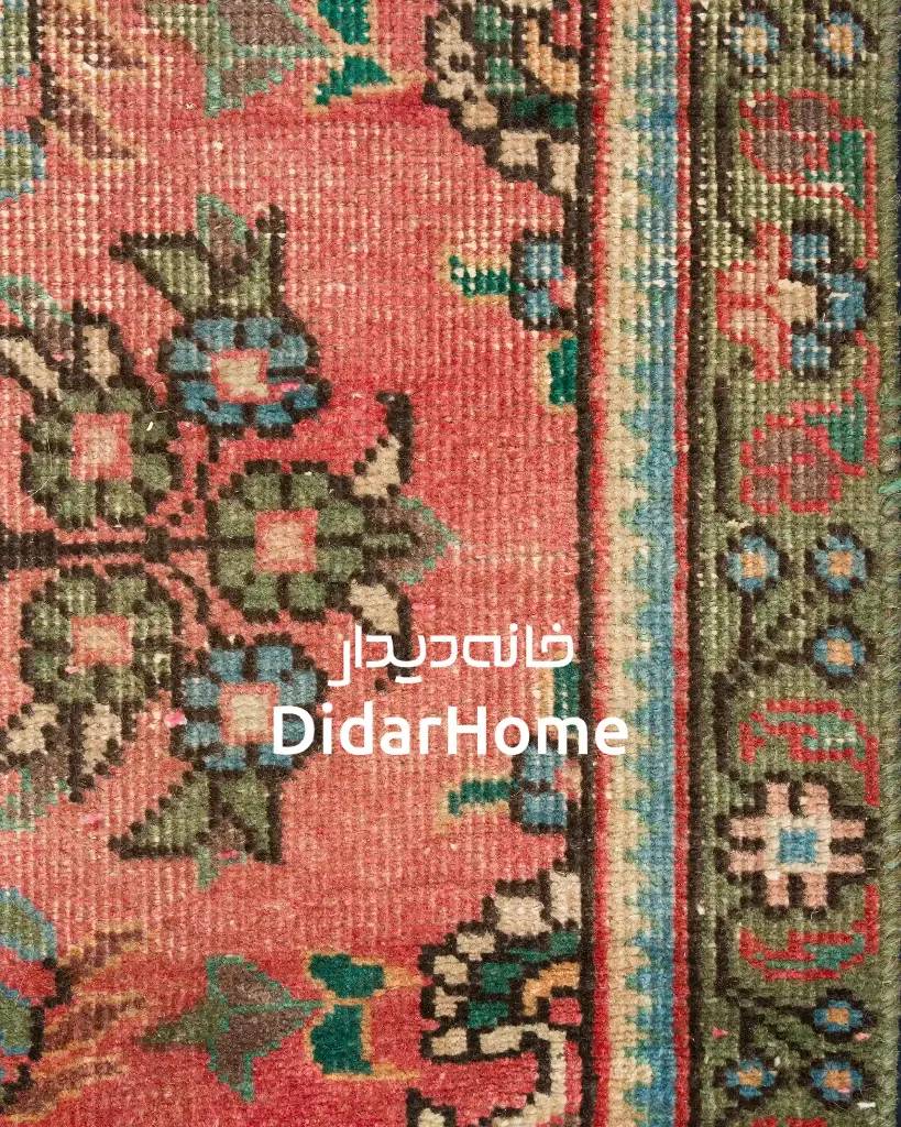 فرش دستباف مدرن تبریز طرح ترنجی سه متری