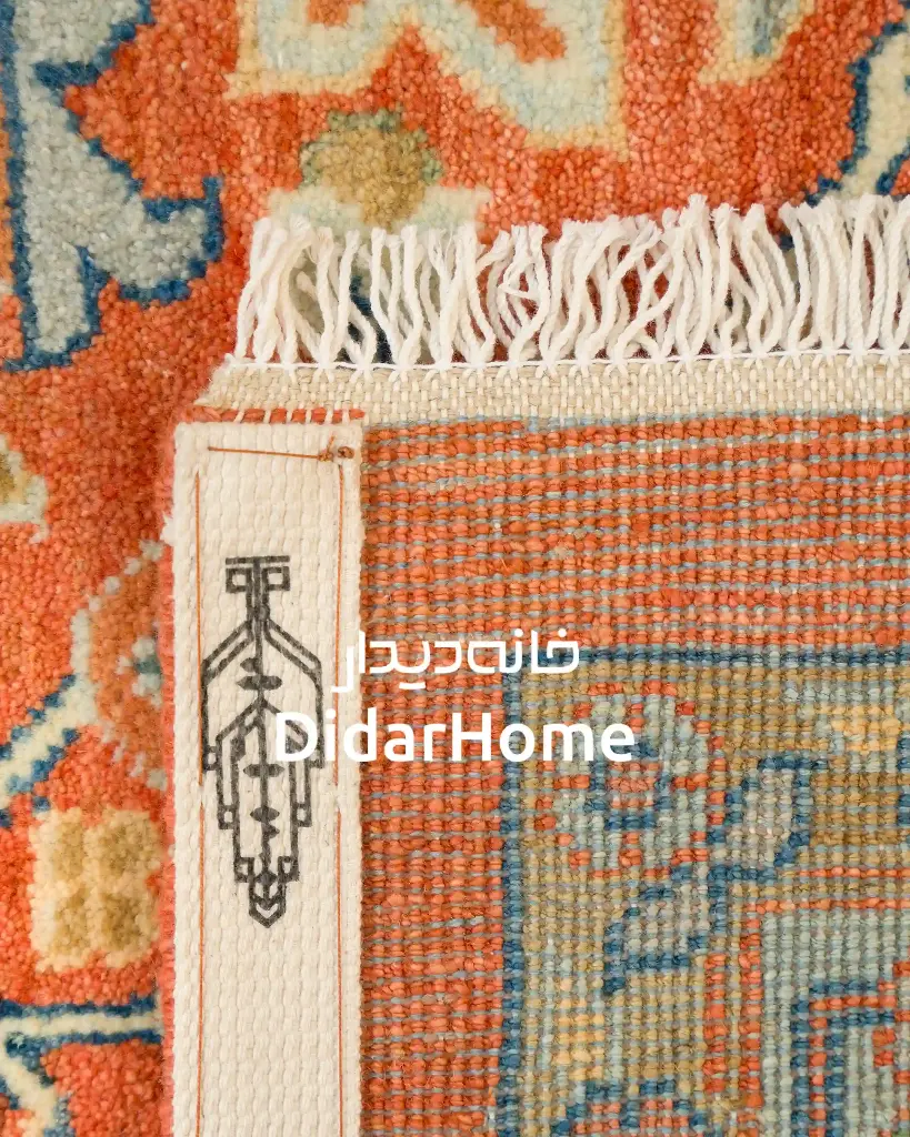 فرش دستباف هریس طرح افشان شش متری