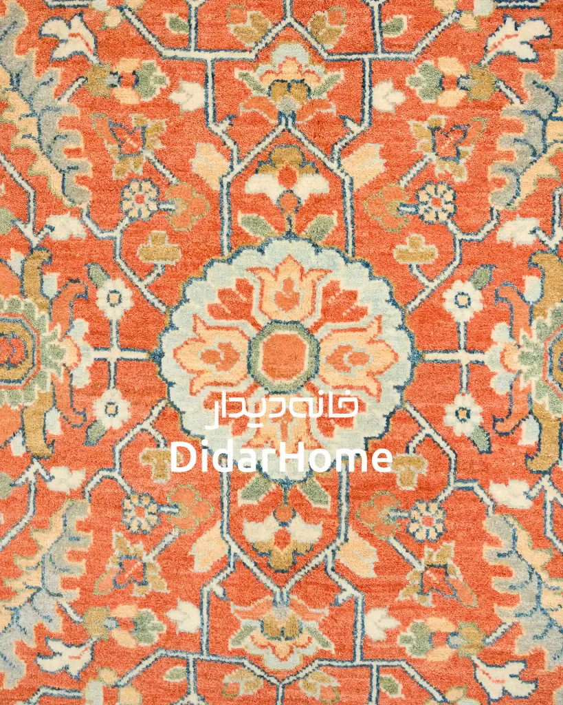 فرش دستباف هریس طرح افشان شش متری