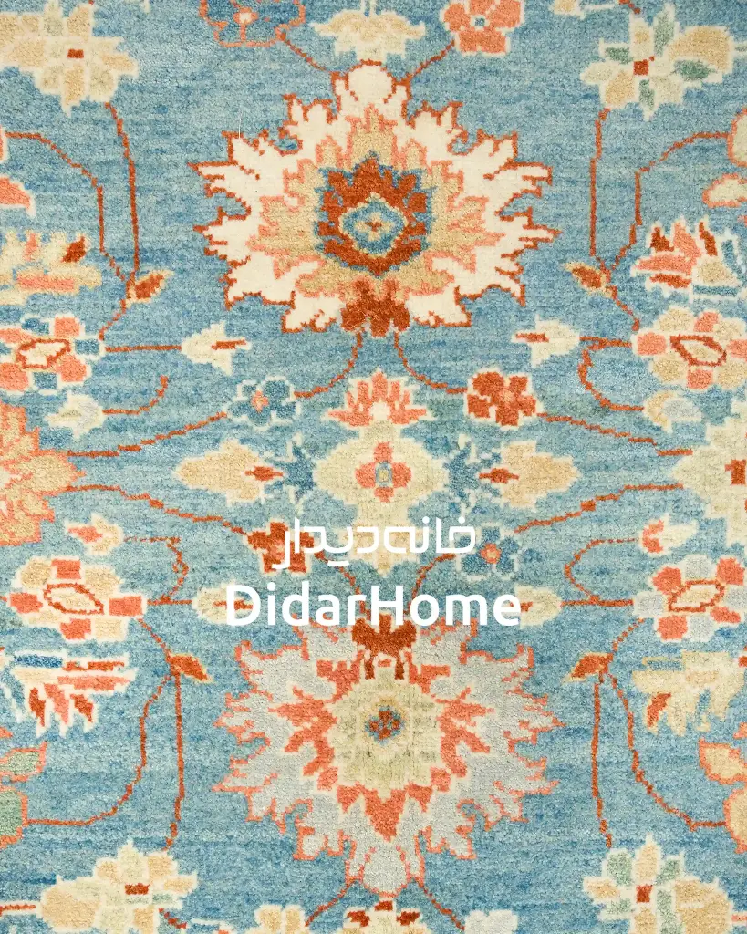 فرش دستباف سلطان آباد طرح افشان چهار متری (زیگلر محل)