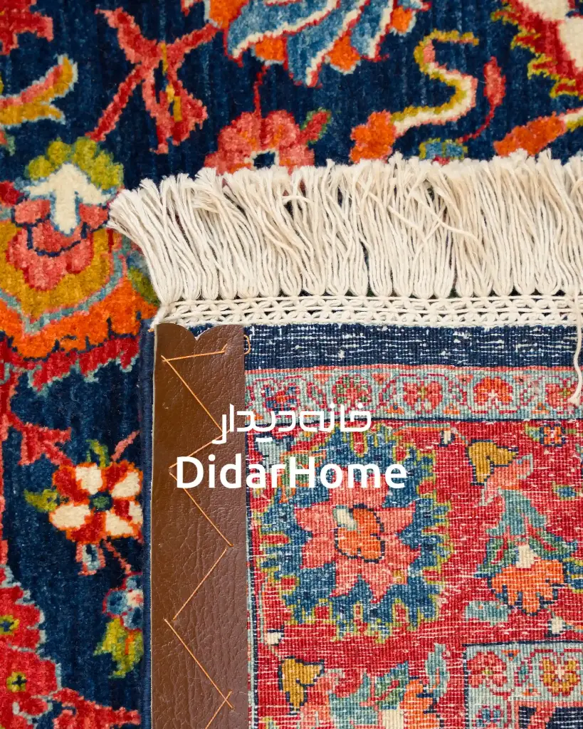 فرش دستباف تبریز ۵۰ رج طرح افشان ذرع و نیم