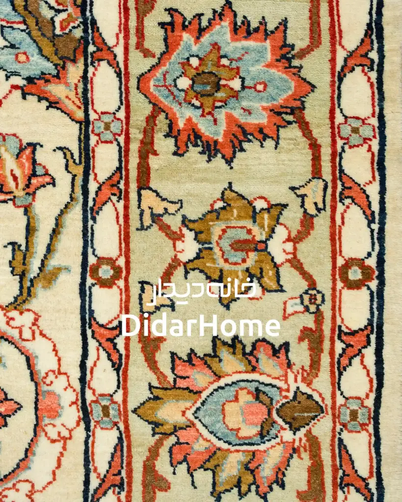 فرش دستباف سلطان آباد طرح افشان شش متری (زیگلر محل)