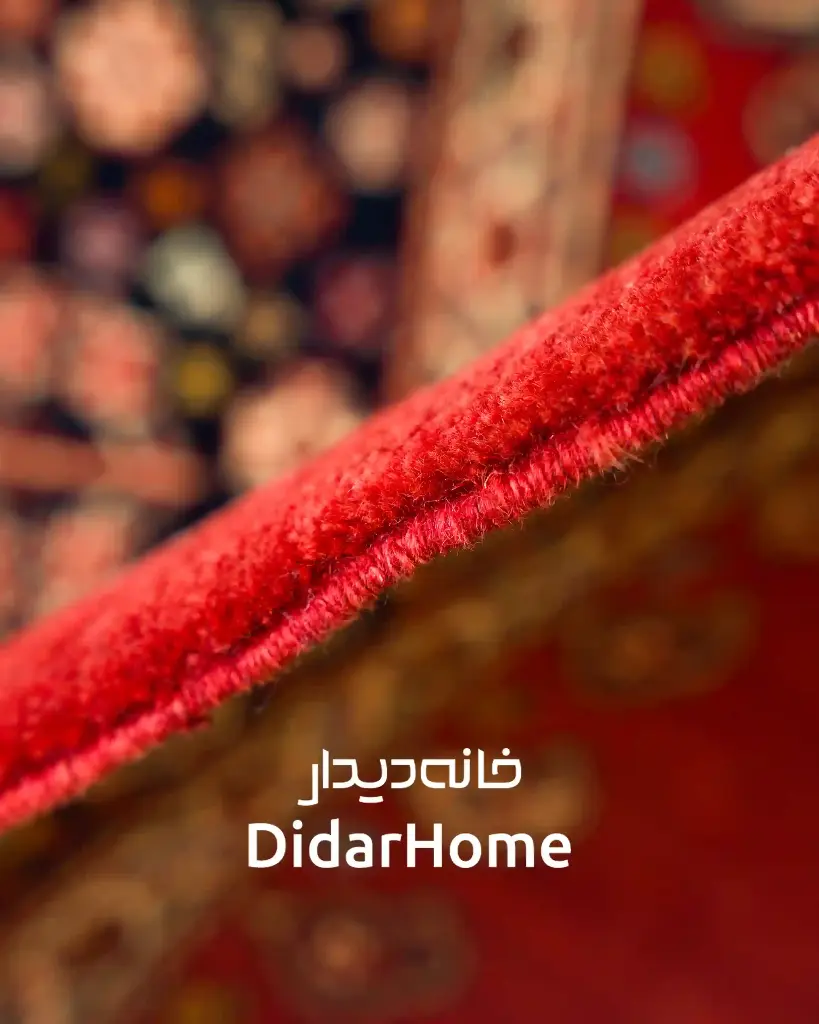 فرش دستباف قشقایی طرح ترنجی ۳/۳۸ متری