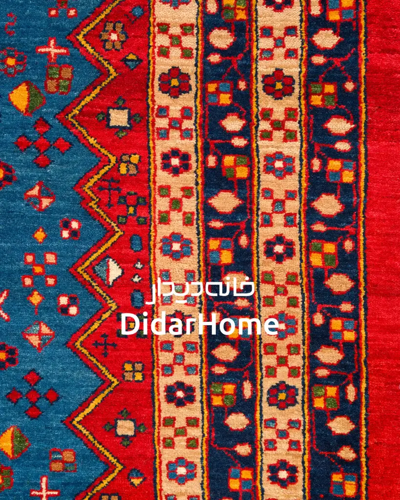 فرش دستباف بختیاری طرح ترنجی ۲/۳۷ متری