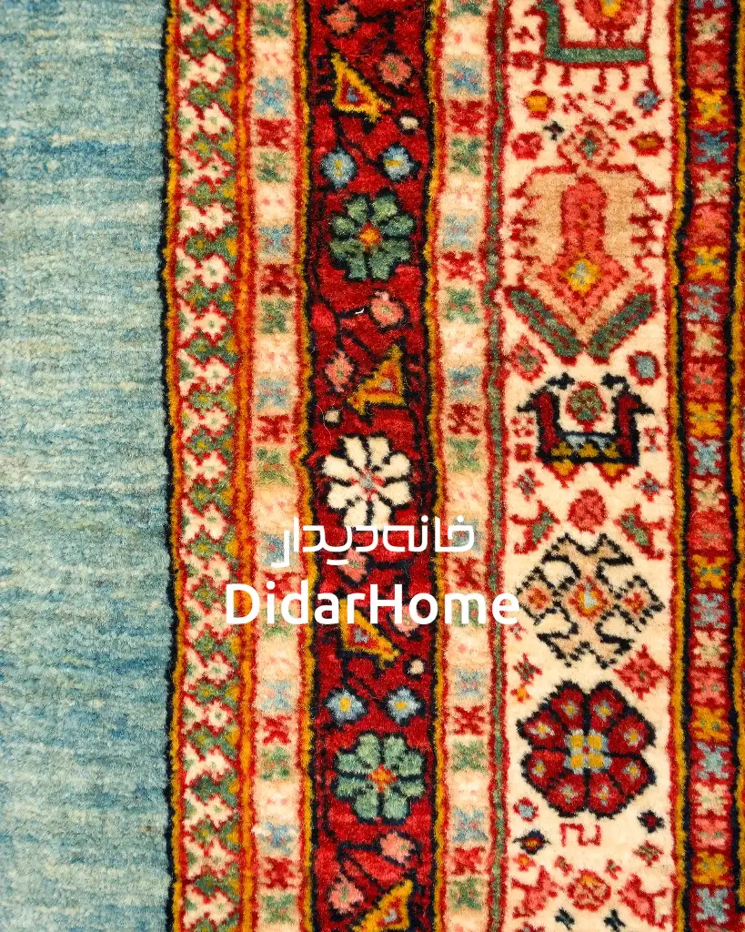 کناره دستباف قشقایی طرح خشتی