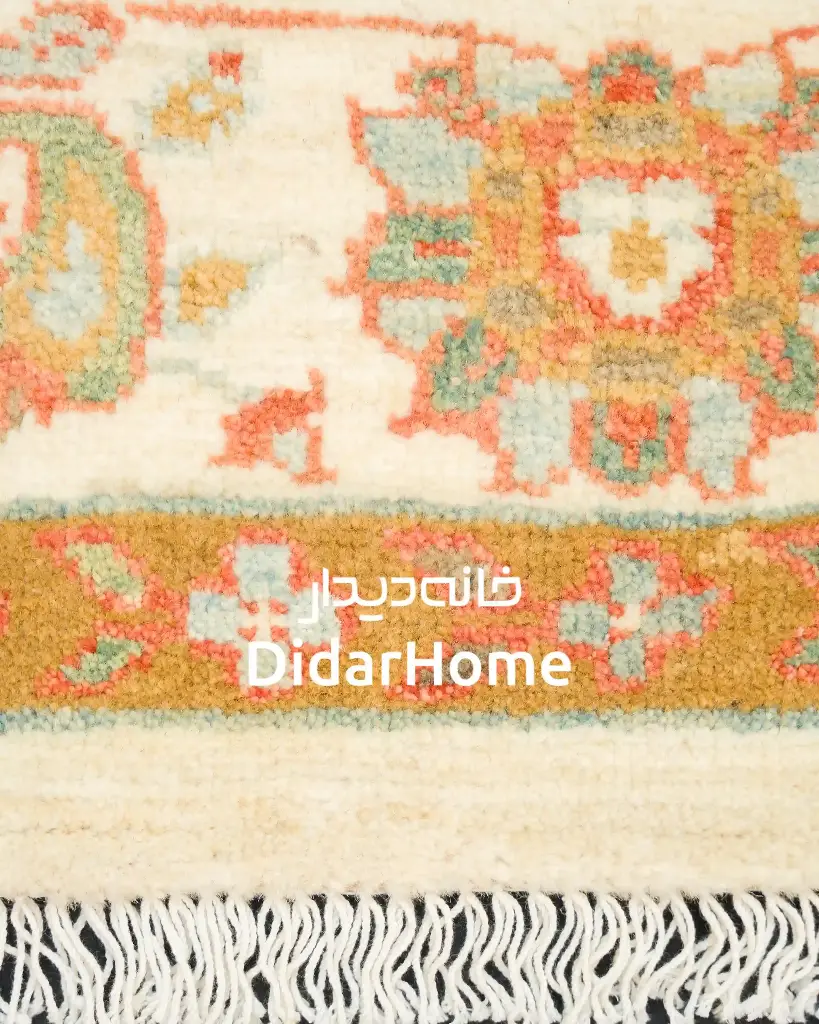 فرش دستباف سلطان آباد طرح افشان ۳/۸۹ متری (زیگلر محل)