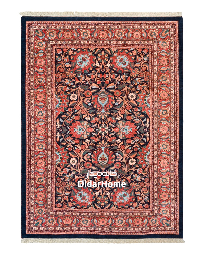 فرش دستباف بیجار طرح افشان شش متری