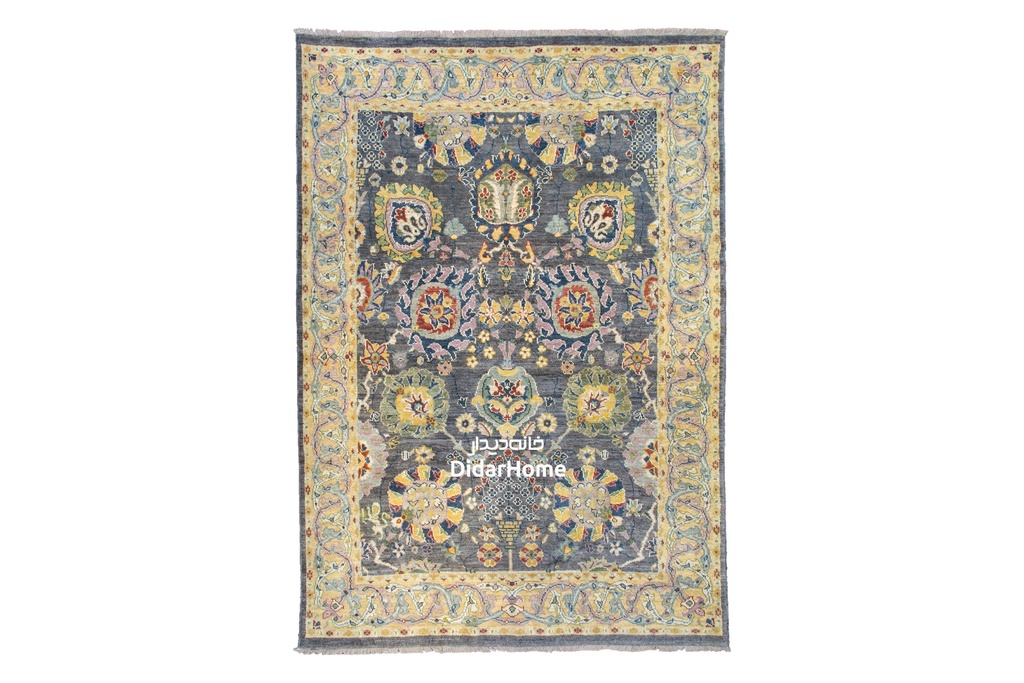 فرش دستباف سلطان آباد طرح افشان شش متری