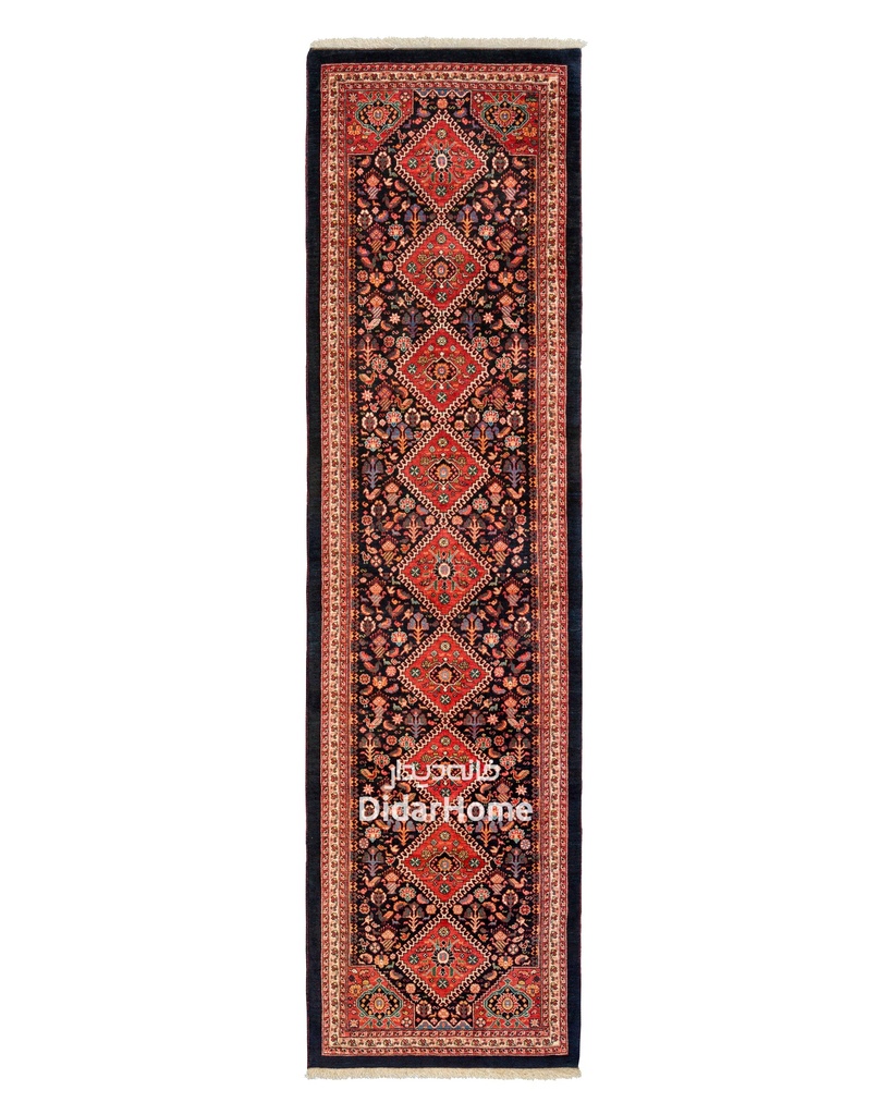 کناره دستباف قشقایی طرح ترنجی