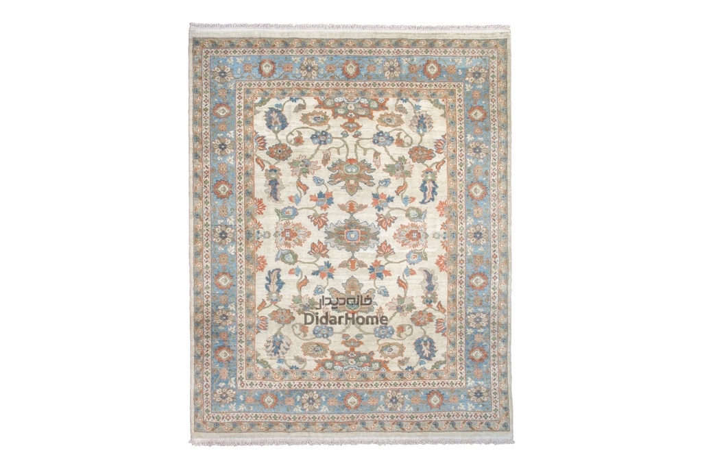 فرش دستباف سلطان آباد طرح افشان نه متری