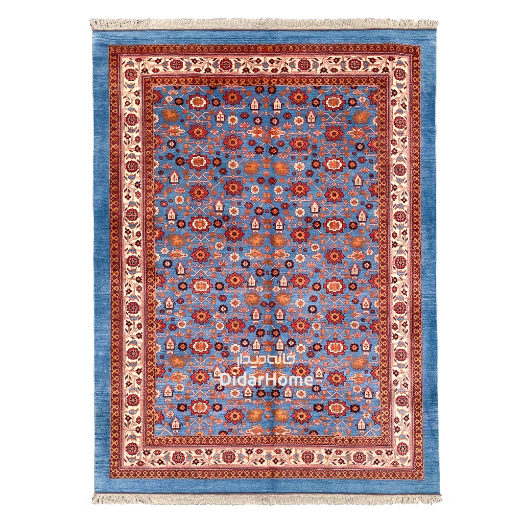 فرش دستباف بیجار طرح افشان چهار متری