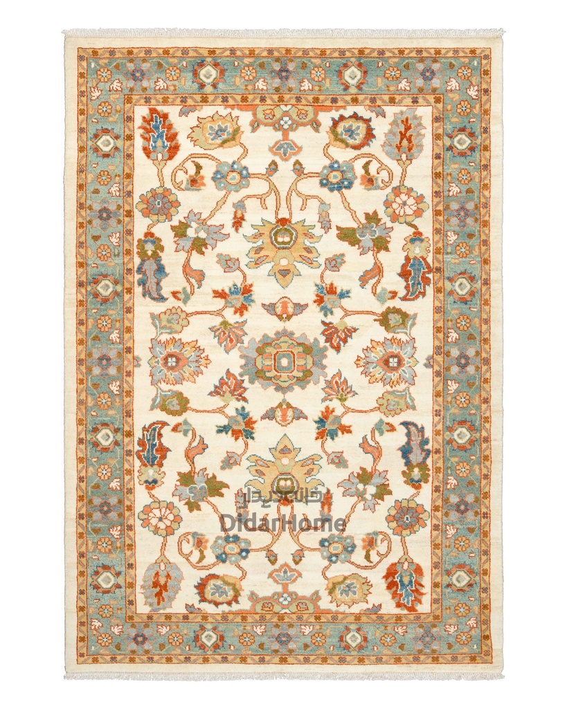 فرش دستباف سلطان آباد طرح افشان ۴/۳۸ متری (زیگلر محل)