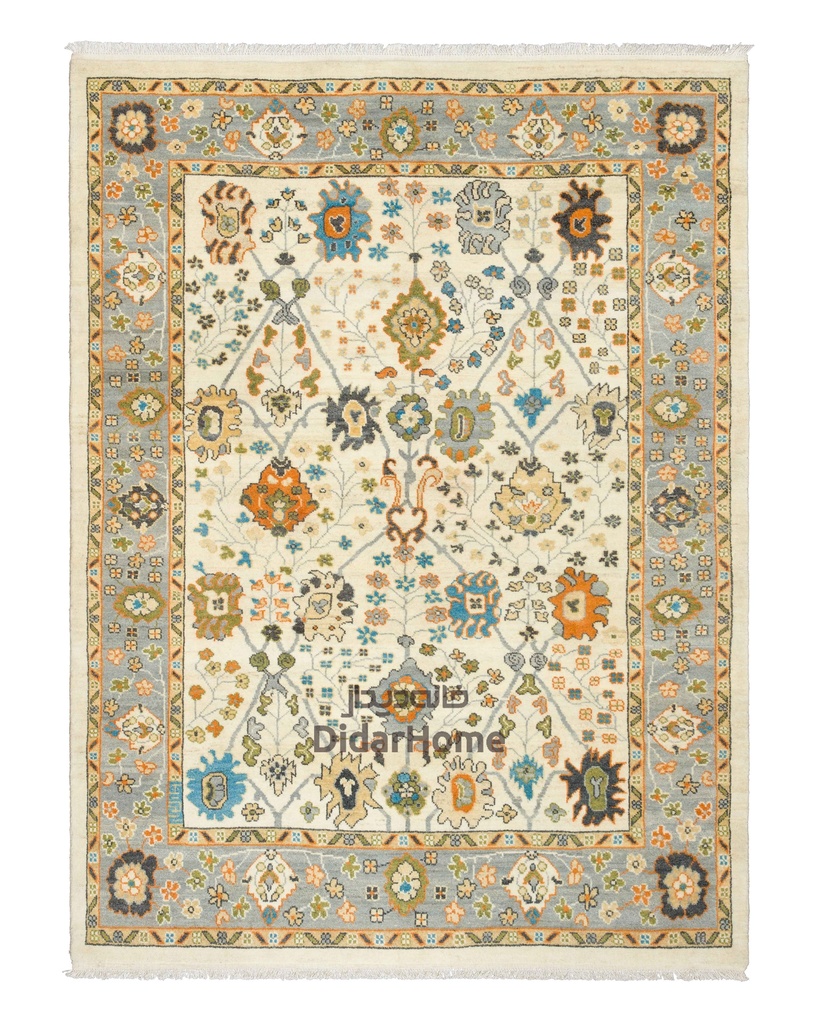 فرش دستباف سلطان آباد طرح افشان چهار متری (زیگلر محل)