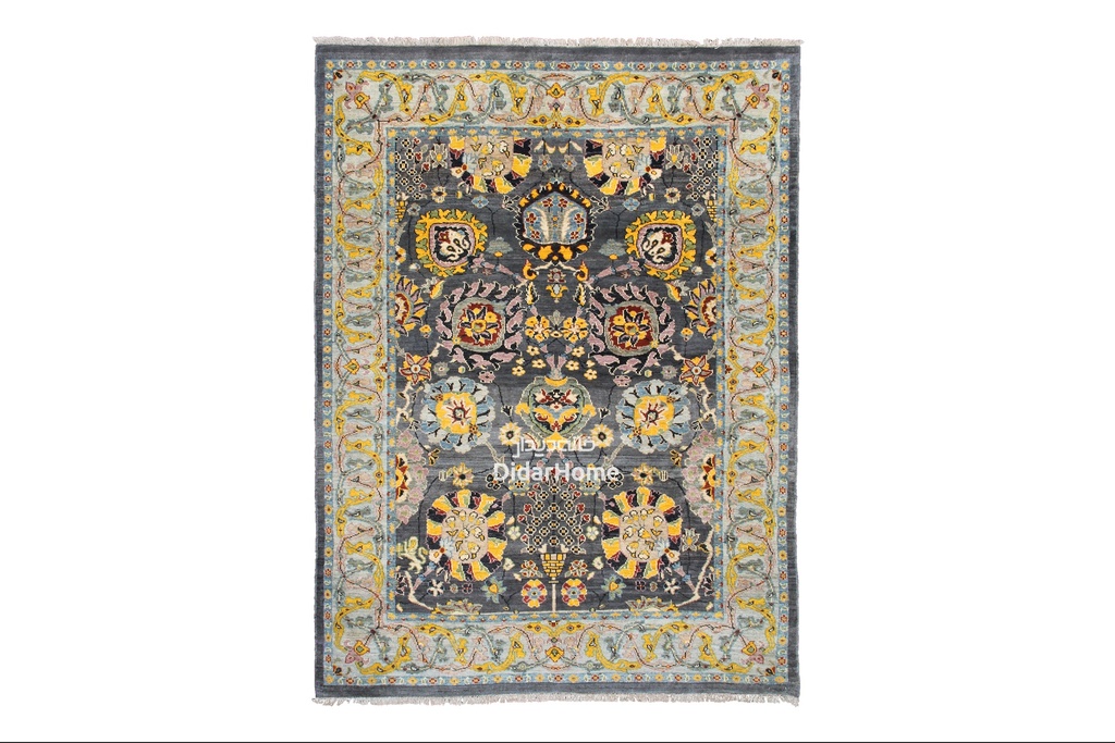 فرش دستباف سلطان آباد طرح افشان شش متری