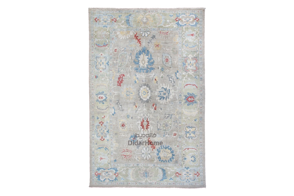 فرش دستباف سلطان آباد طرح افشان نه متری