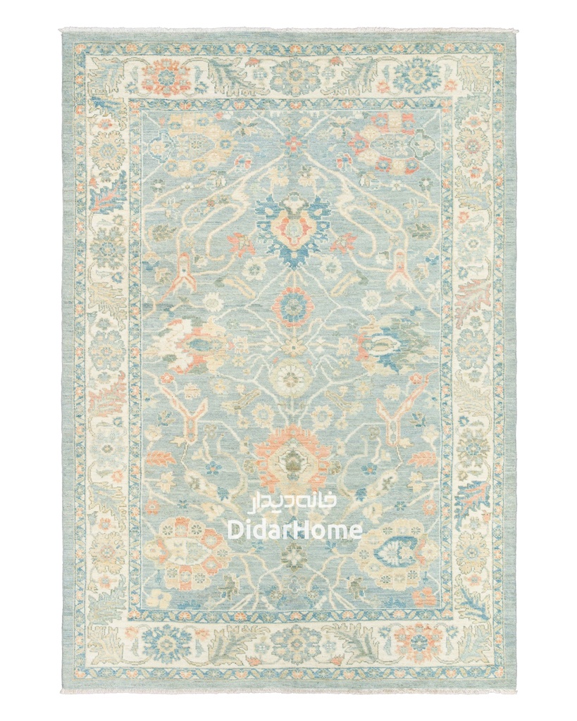 فرش دستباف سلطان آباد طرح افشان شش متری (زیگلر محل)