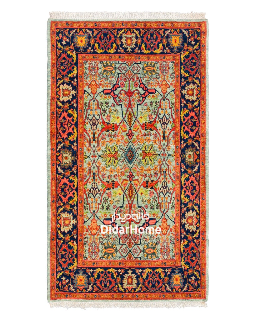 فرش دستباف بیجار گروس طرح افشان ۳/۴۸ متری