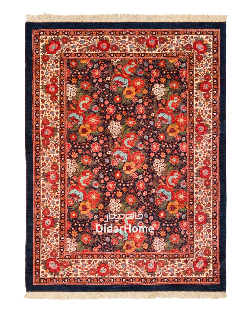 فرش دستباف بیجار طرح افشان چهار متری