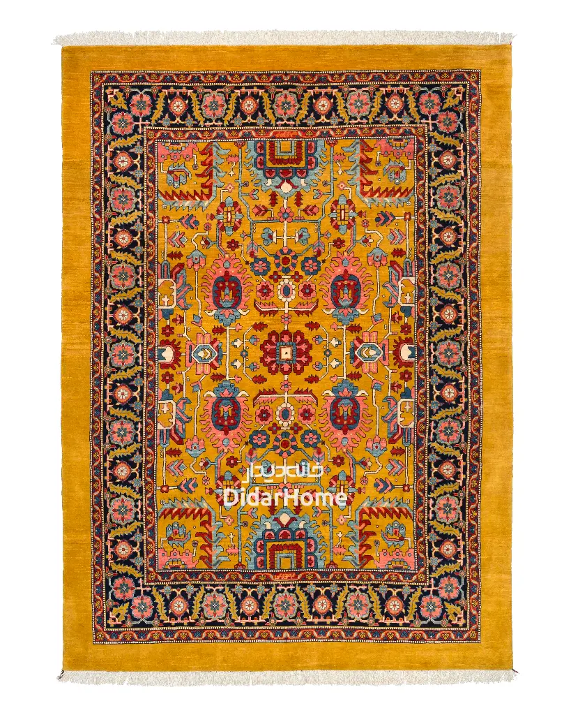 فرش دستباف هریس طرح افشان ۸ متری