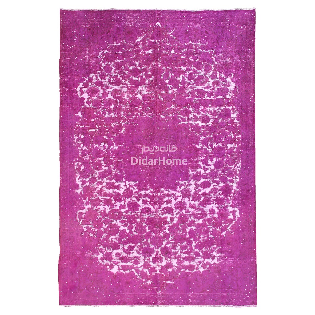 فرش دستباف مدرن کاشان طرح ترنجی ۶/۶۲ متری