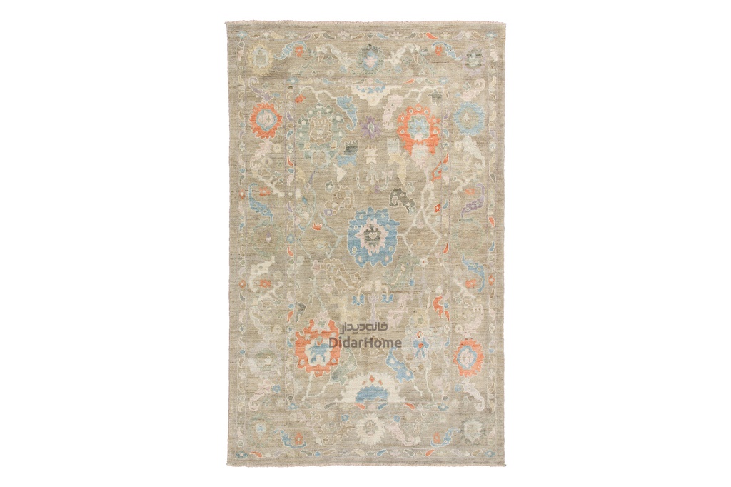 فرش دستباف سلطان آباد طرح افشان شش متری