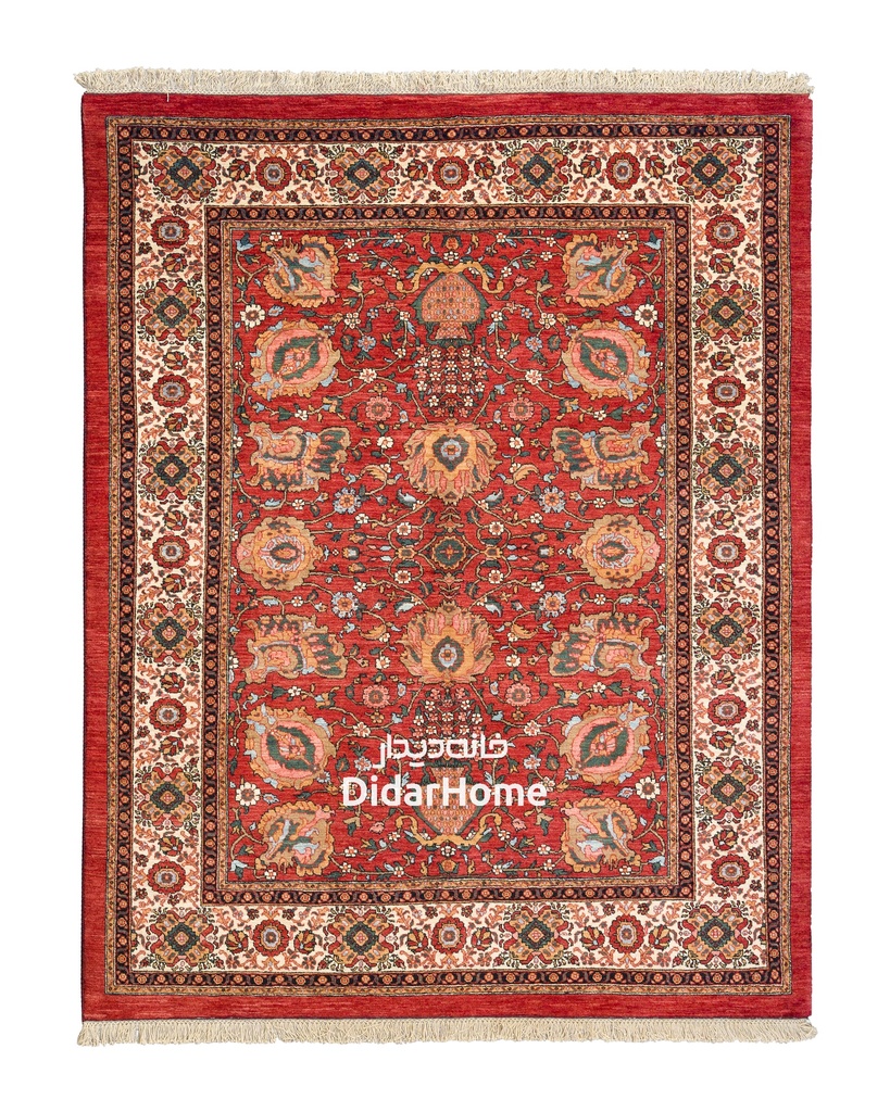 فرش دستباف بیجار طرح افشان چهار متری