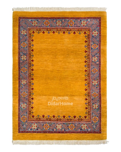 [33026234] فرش دستباف قشقایی طرح کفساده ۲/۴۲ متری