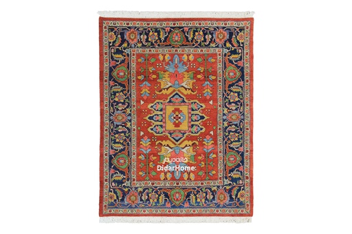 [11032050] فرش دستباف هریس طرح ترنجی سه متری