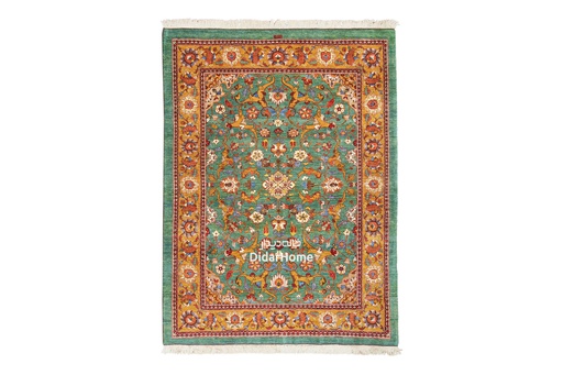 [42051030] فرش دستباف تبریز طرح افشان شش متری