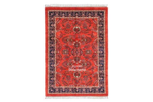 [12050127] فرش دستباف ساروق طرح افشان شش متری