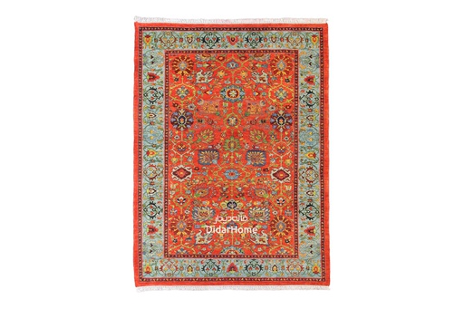 [12050128] فرش دستباف گروس طرح افشان شش متری