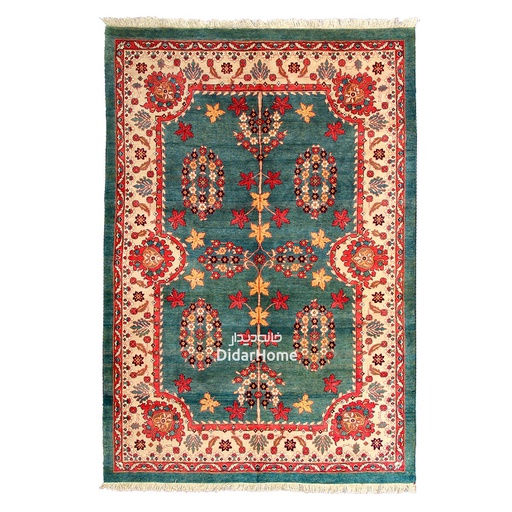 [42061937] فرش دستباف فراهان طرح افشان شش متری