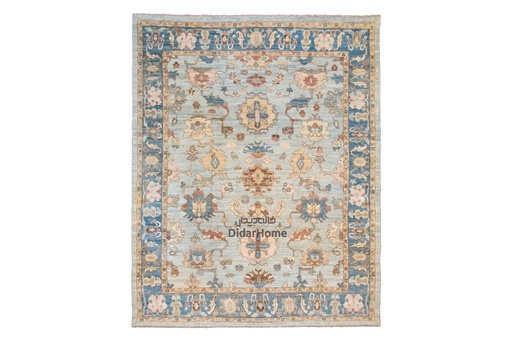 [52124400] فرش دستباف سلطان آباد طرح افشان دوازده متری