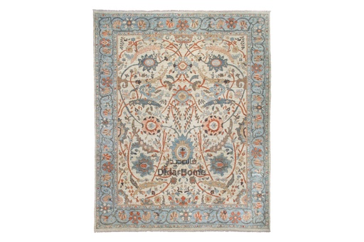 [62105428] فرش دستباف سلطان آباد طرح افشان دوازده متری