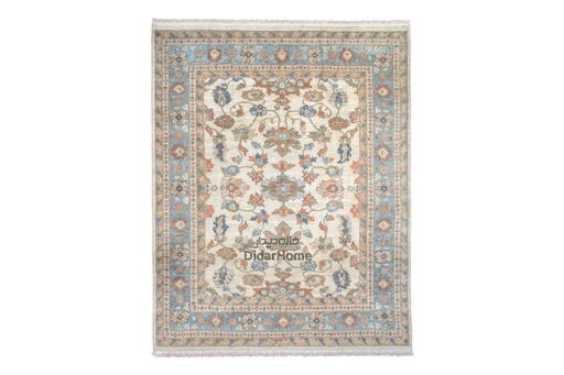 [62071493] فرش دستباف سلطان آباد طرح افشان نه متری