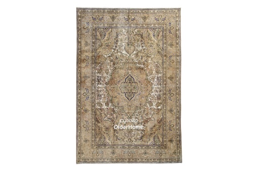 [61054510] فرش دستباف مدرن تبریز طرح ترنجی شش متری