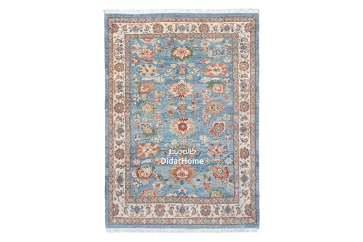 [52041506] فرش دستباف سلطان آباد طرح افشان چهار متری (زیگلر محل)