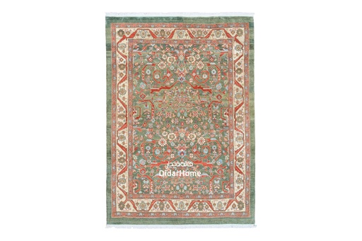 [42041517] فرش دستباف سلطان آباد طرح افشان چهار متری (زیگلر محل)