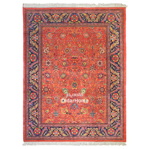 [12089977] فرش دستباف گروس طرح افشان نه متری