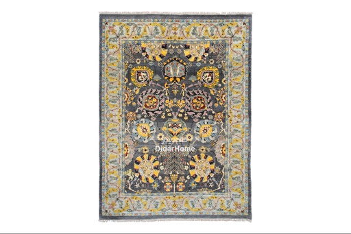 [72061035] فرش دستباف سلطان آباد طرح افشان شش متری