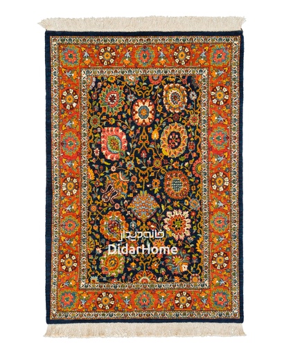 [92014528] فرش دستباف تبریز ۴۵ رج طرح افشان ذرع و نیم