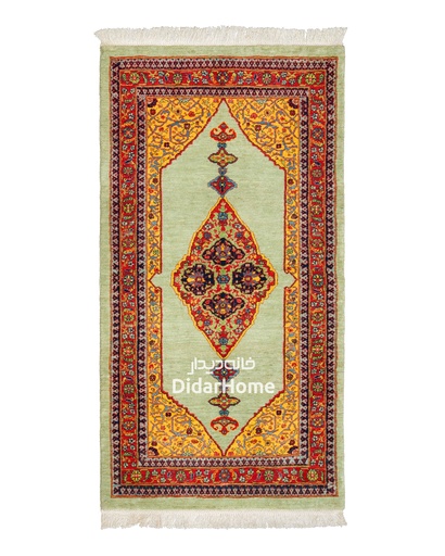 [41014529] فرش دستباف بیجار گروس طرح ترنجی ۱/۷۹ متری